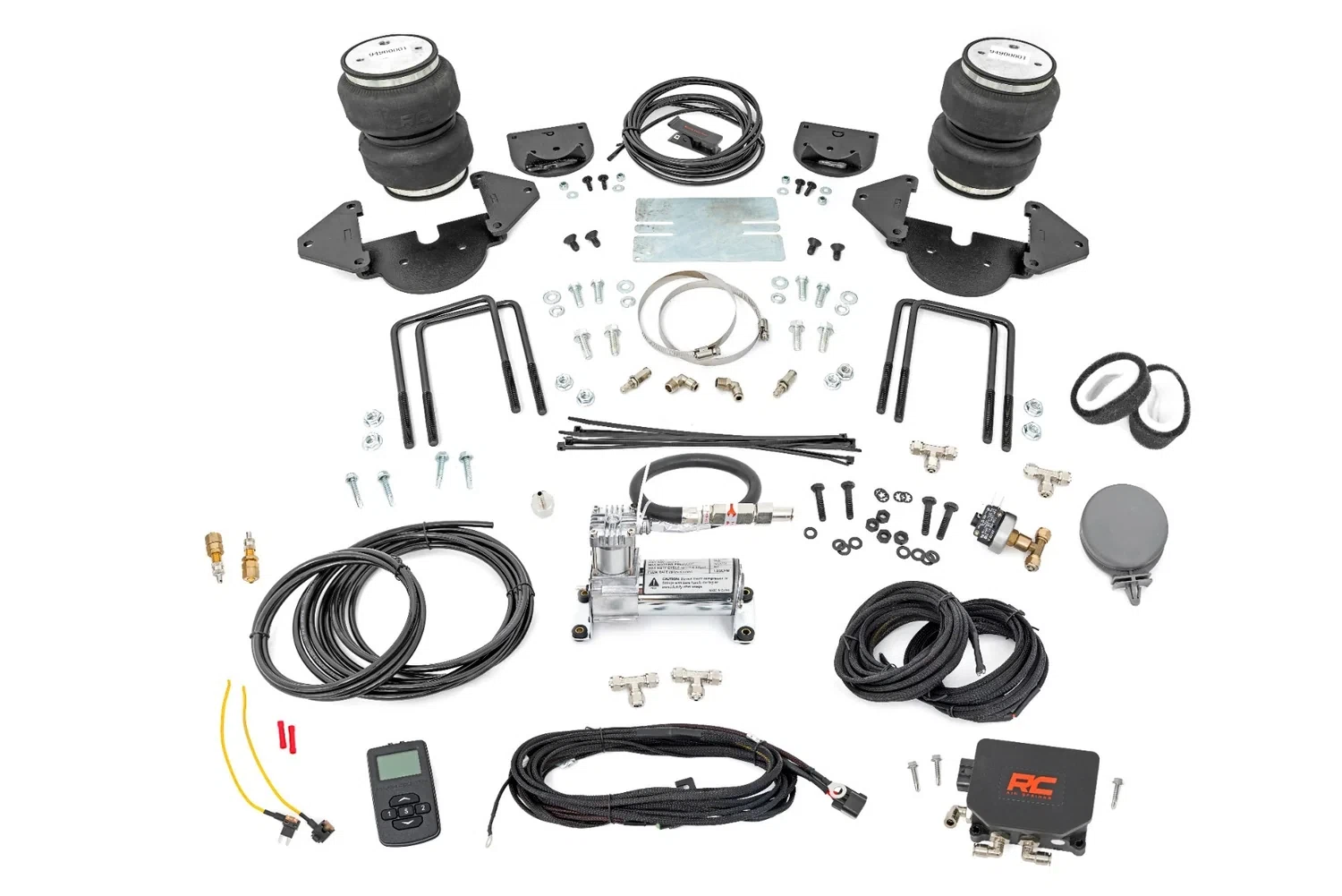 Fits Chevy_GMC 1500(19-24) Air Spring w_compressor Wireless Controller 10011WC